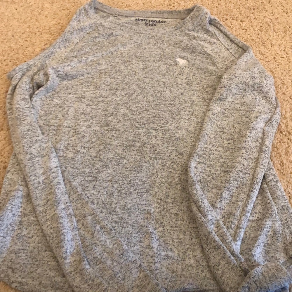 Long sleeve cold shoulder top Abercrombie kids
